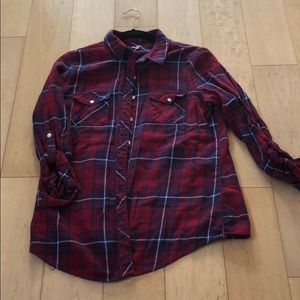 Plaid Button Down L